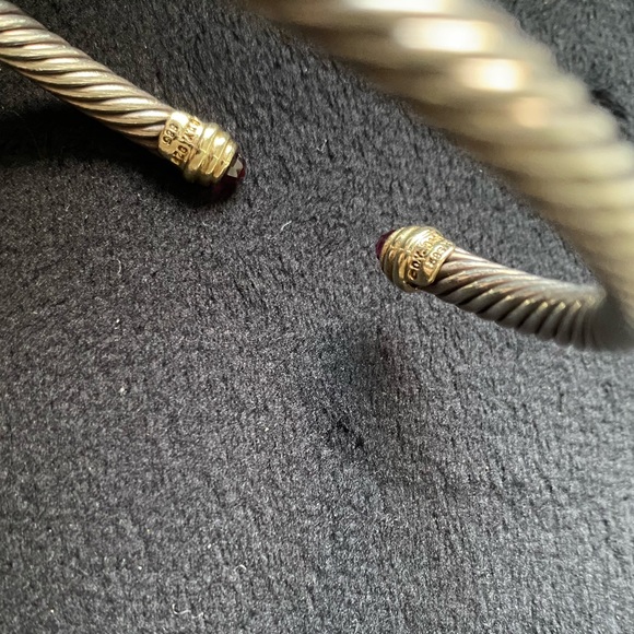 David Yurman Garnet Bracelet - Picture 3 of 5